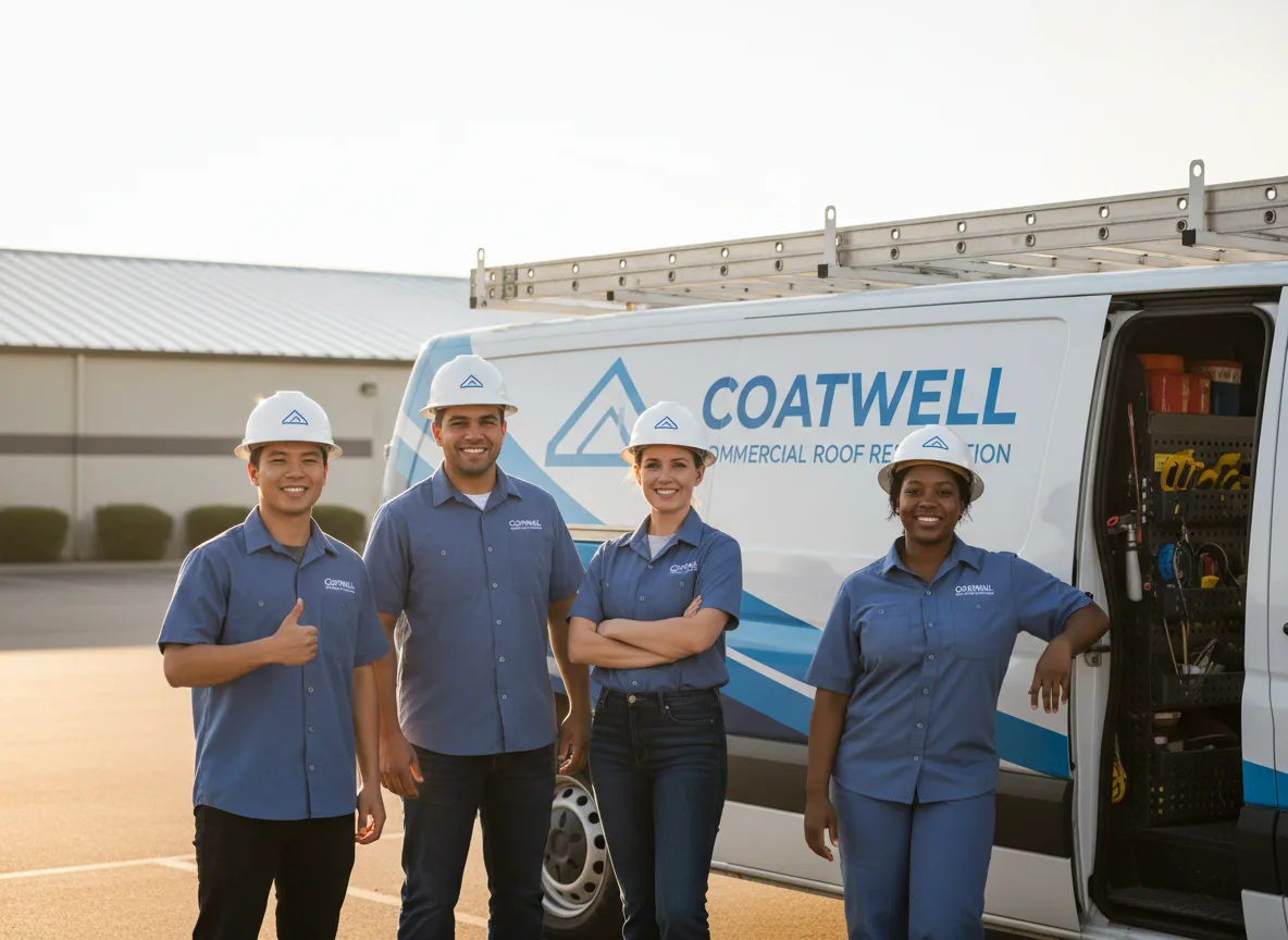 Commercial roof coating company in Jacksontown, OH